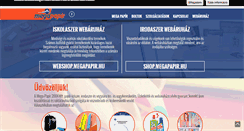 Desktop Screenshot of megapapir.hu